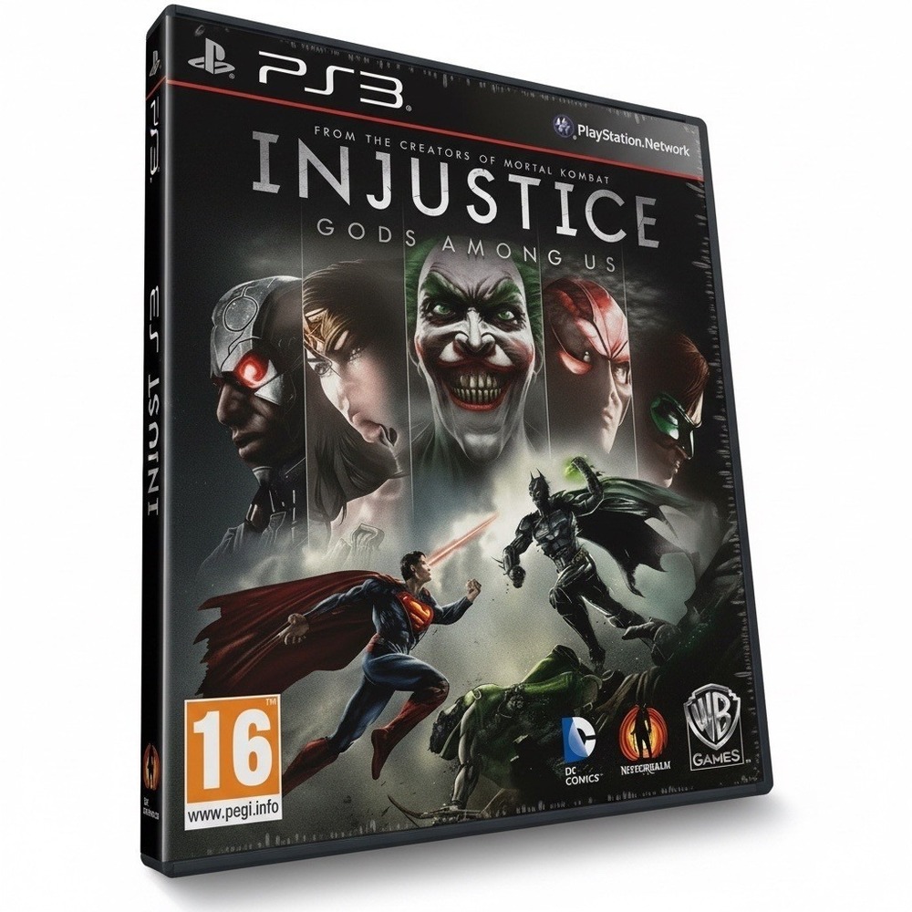 Injustice Gods Among Us PS3 Brand New Factory Sealed PlayStation 3 PAL PEGI 16‎